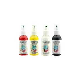 Cadence 100 ml 4'lü Siyah Sprey Kumaş Boyası