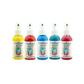 Cadence 100 ml 5'li Siyah Sprey Kumaş Boyası