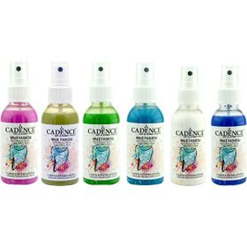 Cadence 100 ml 6'lı Sprey Kumaş Boyası