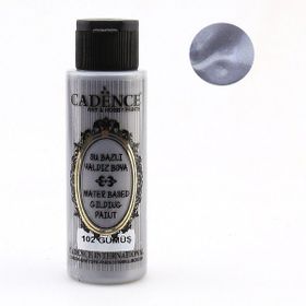 Cadence 102 Gümüş 120 ml Su Bazlı Yaldız Boya