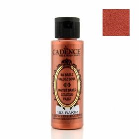 Cadence 103 Bakır 70 ml Su Bazlı Yaldız Boya