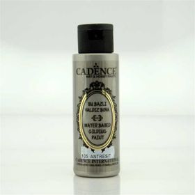 Cadence 105 Antrasit 70 ml Su Bazlı Yaldız Boya