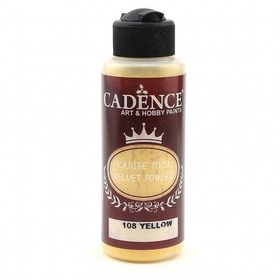 Cadence 108 120 ml Sarı Kadife Tozu