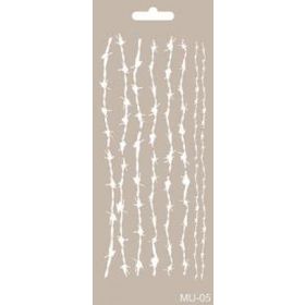 Cadence 10x20 cm MU-05 Mix Media Stencil