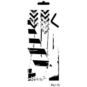 Cadence 10x20 cm MU-15 Mix Media Stencil