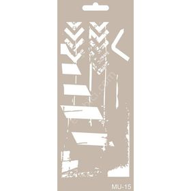 Cadence 10x20 cm MU-15 Mix Media Stencil