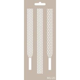 Cadence 10x20 cm MU-20 Mix Media Stencil