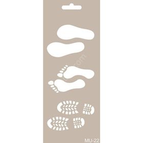 Cadence 10x20 cm MU-22 Mix Media Stencil