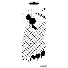 Cadence 10x20 cm MU-25 Mix Media Stencil