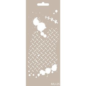 Cadence 10x20 cm MU-25 Mix Media Stencil