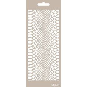 Cadence 10x20 cm MU-28 Mix Media Stencil