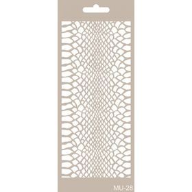 Cadence 10x20 cm MU-28 Mix Media Stencil