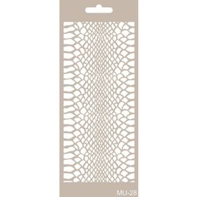 Cadence 10x20 cm MU-28 Mix Media Stencil