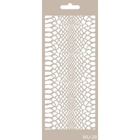 Cadence 10x20 cm MU-28 Mix Media Stencil