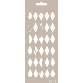 Cadence 10x20 cm MU-31 Mix Media Stencil