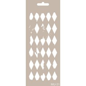 Cadence 10x20 cm MU-31 Mix Media Stencil