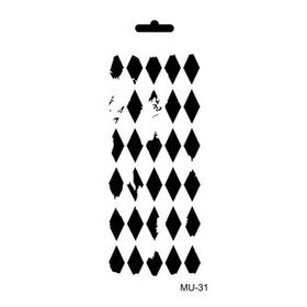 Cadence 10x20 cm MU-31 Mix Media Stencil