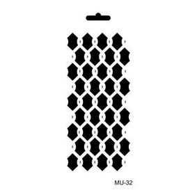 Cadence 10x20 cm MU-32 Mix Media Stencil