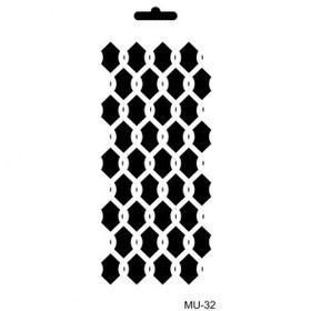 Cadence 10x20 cm MU-32 Mix Media Stencil