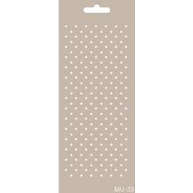 Cadence 10x20 cm MU-33 Mix Media Stencil