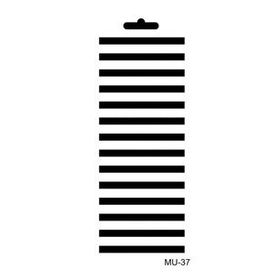 Cadence 10x20 cm MU-37 Mix Media Stencil