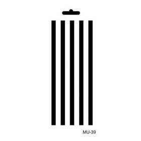 Cadence 10x20 cm MU-39 Mix Media Stencil