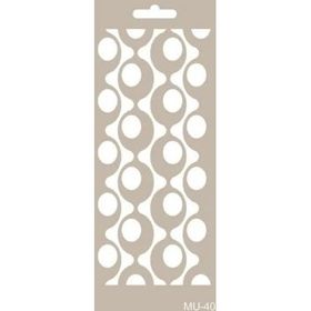 Cadence 10x20 cm MU-40 Mix Media Stencil
