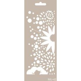 Cadence 10x20 cm MU-42 Mix Media Stencil