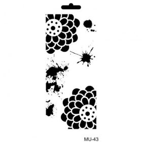 Cadence 10x20 cm MU-43 Mix Media Stencil