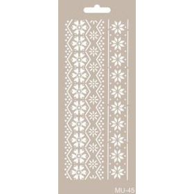 Cadence 10x20 cm MU-45 Mix Media Stencil