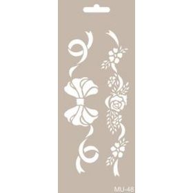 Cadence 10x20 cm MU-48 Mix Media Stencil
