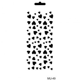 Cadence 10x20 cm MU-49 Mix Media Stencil