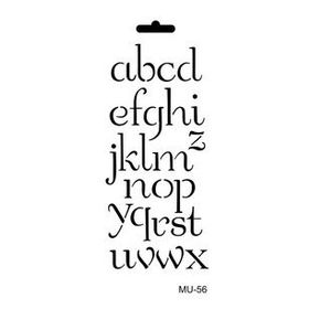 Cadence 10x20 cm MU-55 Mix Media Stencil