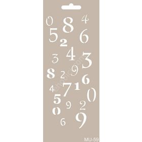 Cadence 10x20 cm MU-59 Mix Media Stencil