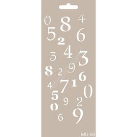 Cadence 10x20 cm MU-59 Mix Media Stencil
