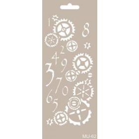 Cadence 10x20 cm MU-62 Mix Media Stencil