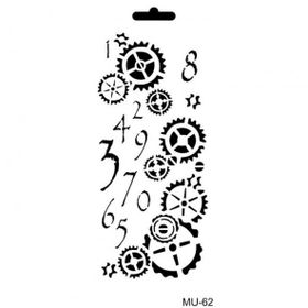 Cadence 10x20 cm MU-62 Mix Media Stencil