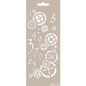 Cadence 10x20 cm MU-62 Mix Media Stencil