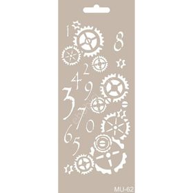 Cadence 10x20 cm MU-62 Mix Media Stencil