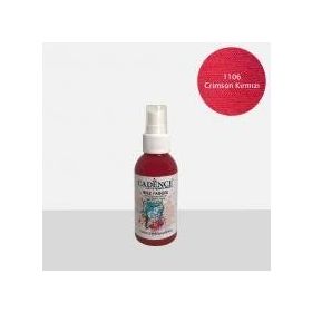 Cadence 1106 Crimson Kırmızı Sprey Kumaş Boyası