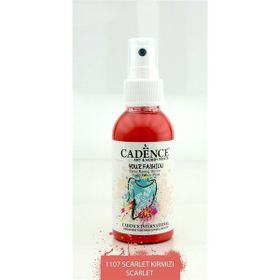 Cadence 1107 Scarlet Kırmızı Sprey Kumaş Boyası