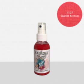 Cadence 1107 Scarlet Kırmızı Sprey Kumaş Boyası