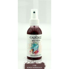 Cadence 1108 Bordo Sprey Kumaş Boyası