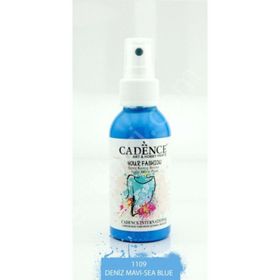 Cadence 1109 Deniz Mavi Sprey Kumaş Boyası