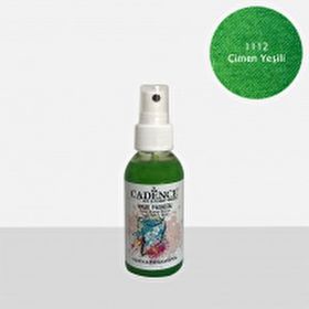 Cadence 1112 Çimen Yeşil 100 ml Sprey Kumaş Boyası