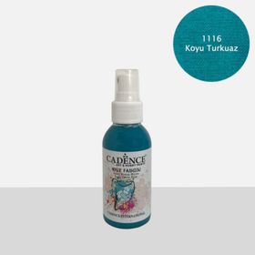 Cadence 1116 Koyu Turkuaz Sprey Kumaş Boyası