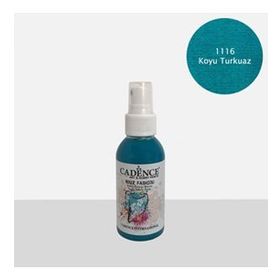 Cadence 1116 Koyu Turkuaz Sprey Kumaş Boyası