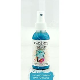 Cadence 1116 Koyu Turkuaz Sprey Kumaş Boyası