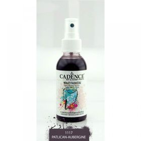 Cadence 1117 Patlıcan 100 ml Sprey Kumaş Boyası