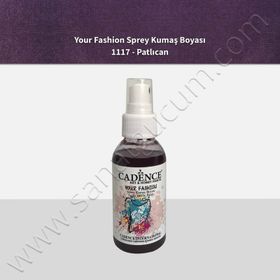 Cadence 1117 Patlıcan 100 ml Sprey Kumaş Boyası